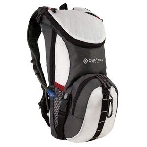 Outdoor Adventure Black and White Backpack